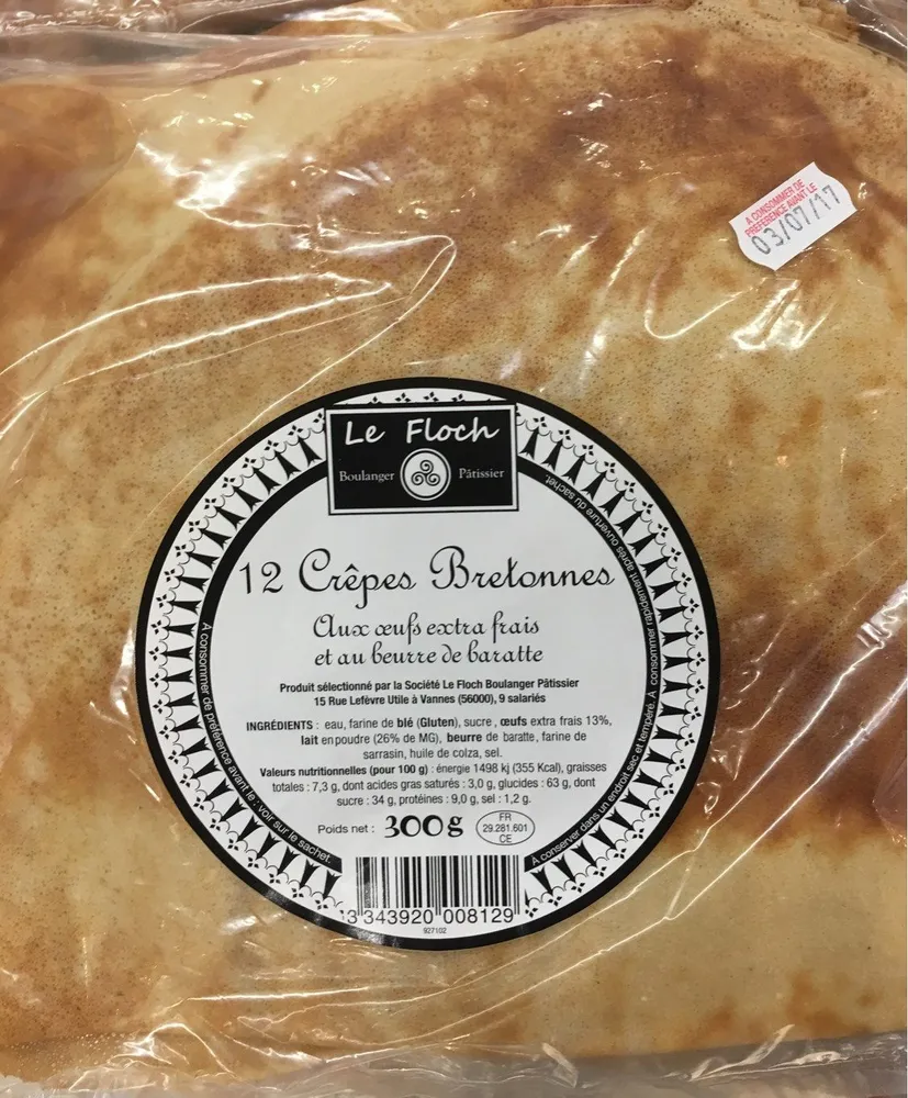 Crêpes bretonnes
