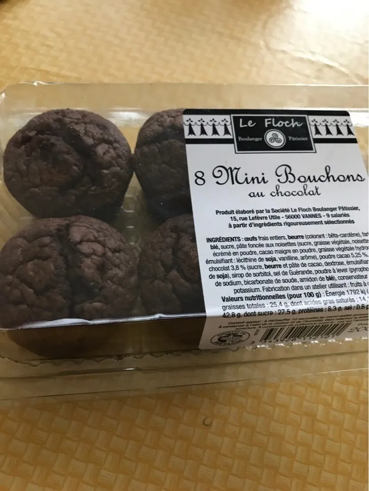 Mini Bouchons au chocolat