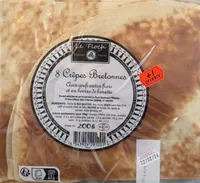8 crepes bretonnes aux oeufs extra frais et au beuratte