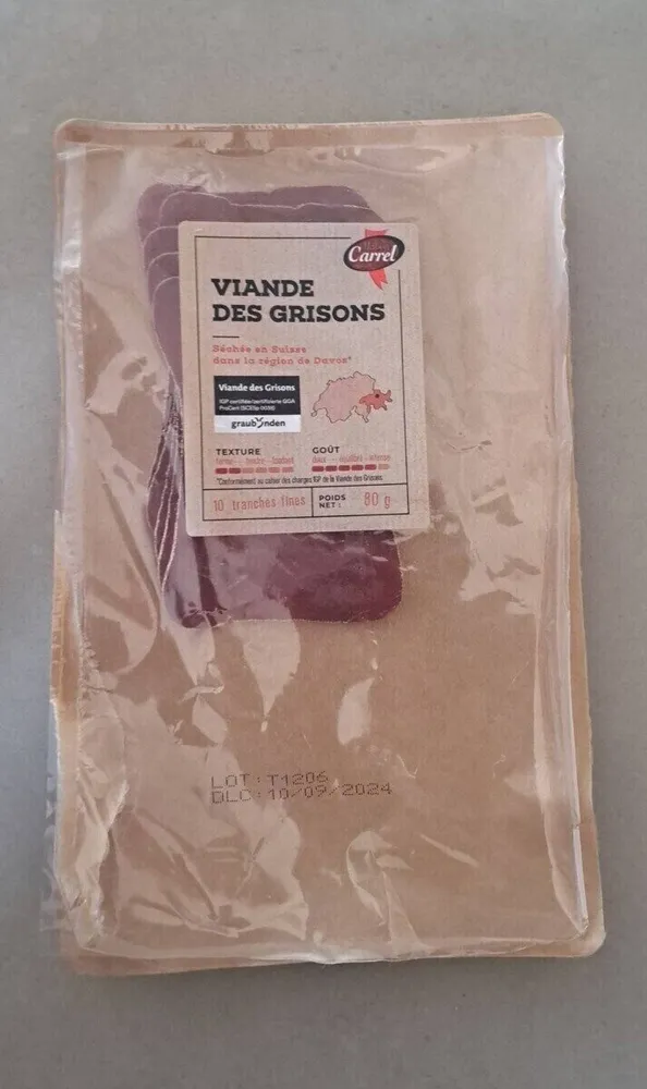 Viande des grisons