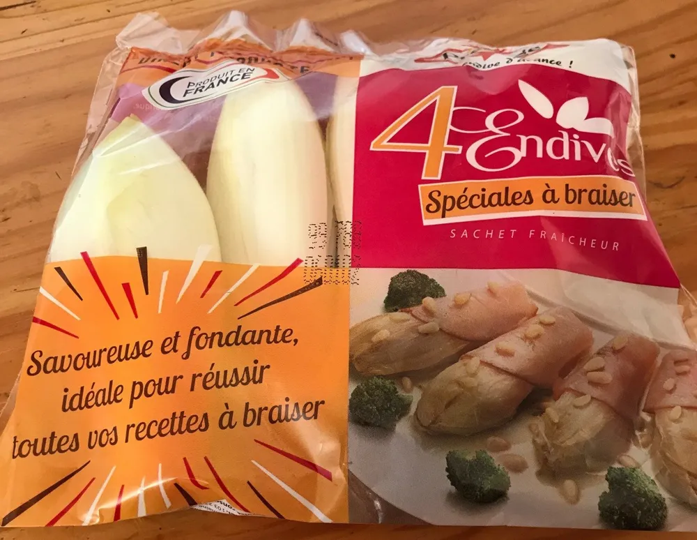 endives spéciales à braiser