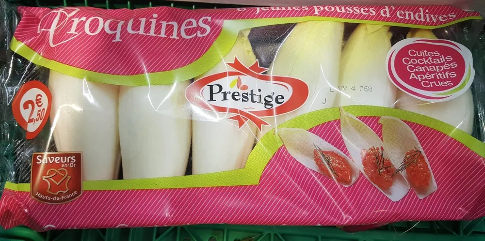 Coquines 6 jeunes pousses d'endives