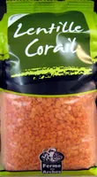 Lentille Corail  - 500 g - Ferme des Arches