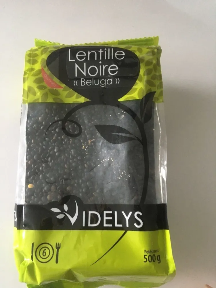 Lentille noire "beluga"