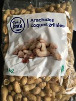 Arachides coques grillées