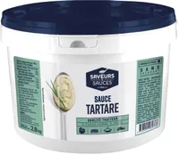 330303 Sauce Tartare Seau 2,8 kg - Saveurs & Sauces.