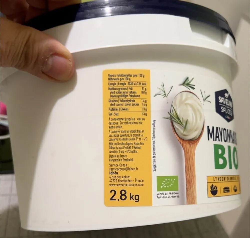 Mayonnaise bio