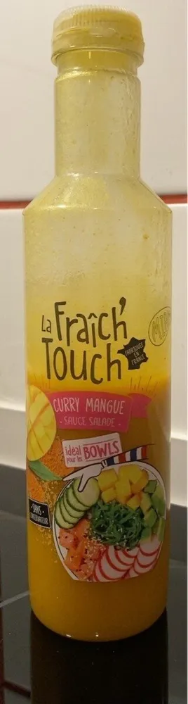 Sauce salade curry mangue