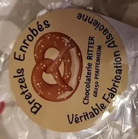 bretzels enrobes couverture lait
