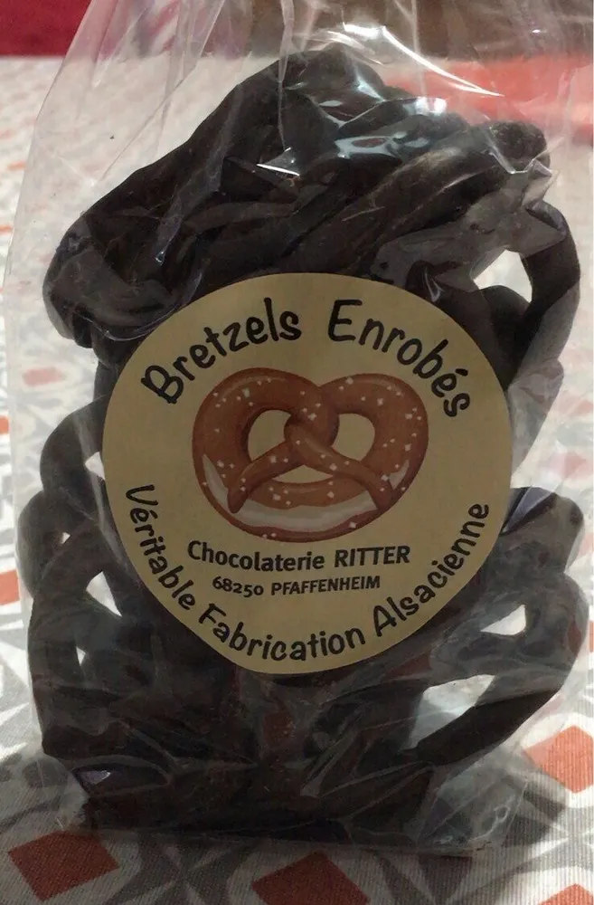 Bretzels enrobes