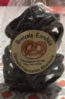 Bretzels enrobes