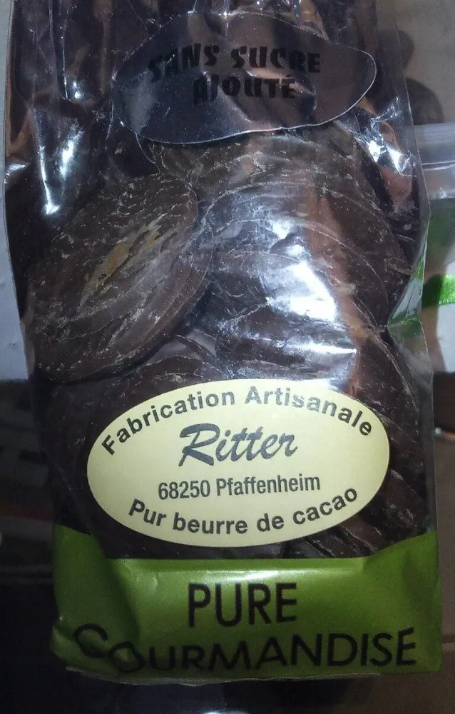 Chocolat noir sans sucre fabrication artisanale