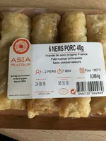 Mini Nem Porc 40g Par 6