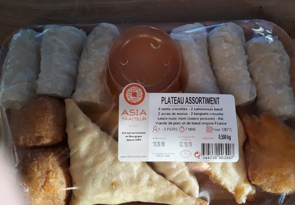 Plateau assortiment