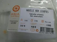 Nouilles aux légumes