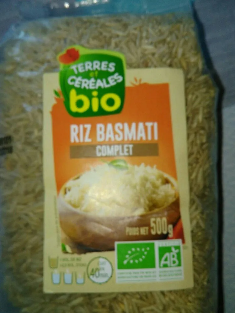 Riz basmati complet