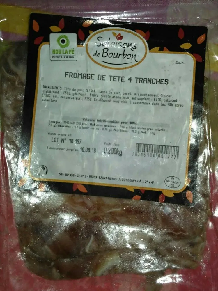 Fromage de tête 4 tranches