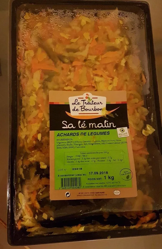 Achards de legumes