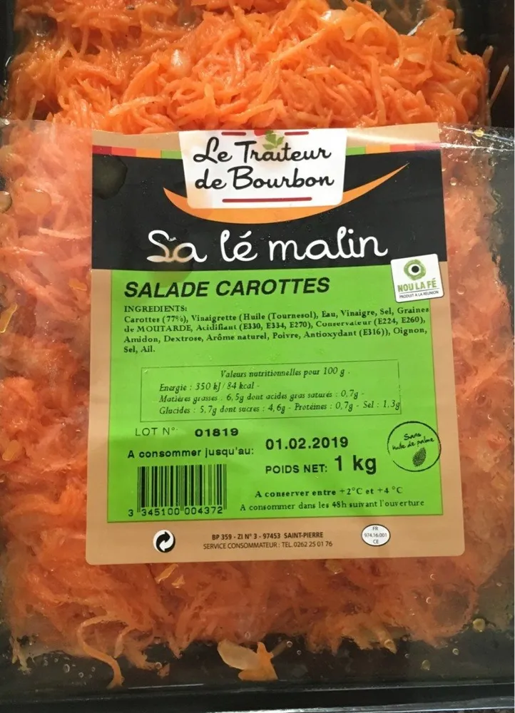 Salade carottes