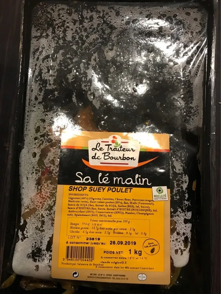 Shop suey poulet