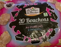 Bouchons au porc peï et crevettes