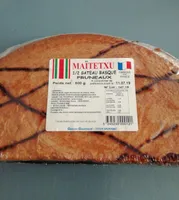 Gâteau Basque pruneaux Maïtextu