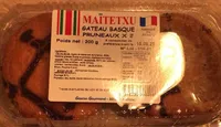 Gateau basque pruneaux