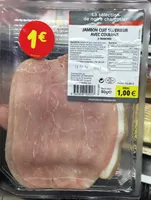 Jambon cuit supérieur avec couenne