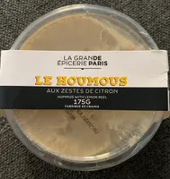 Le Houmous aux zestes de citron