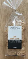 Les biscuits au gingembre et aux amandes