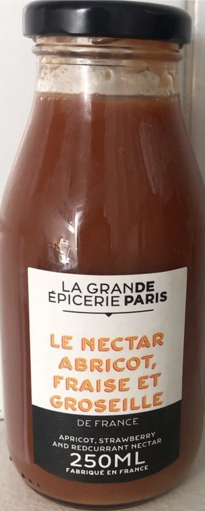 Le nectar abricot,fraise et groseille