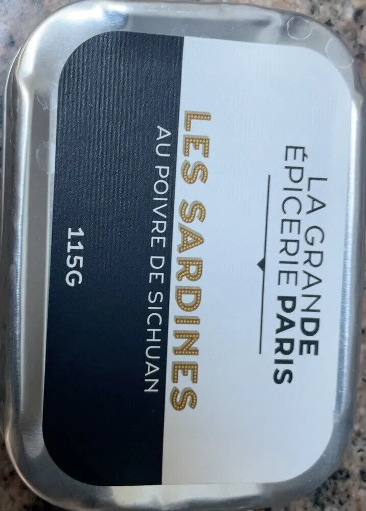 Sardines au piuvre de sichuan