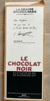 Chocolat noir à la fleur de sel de Guérande