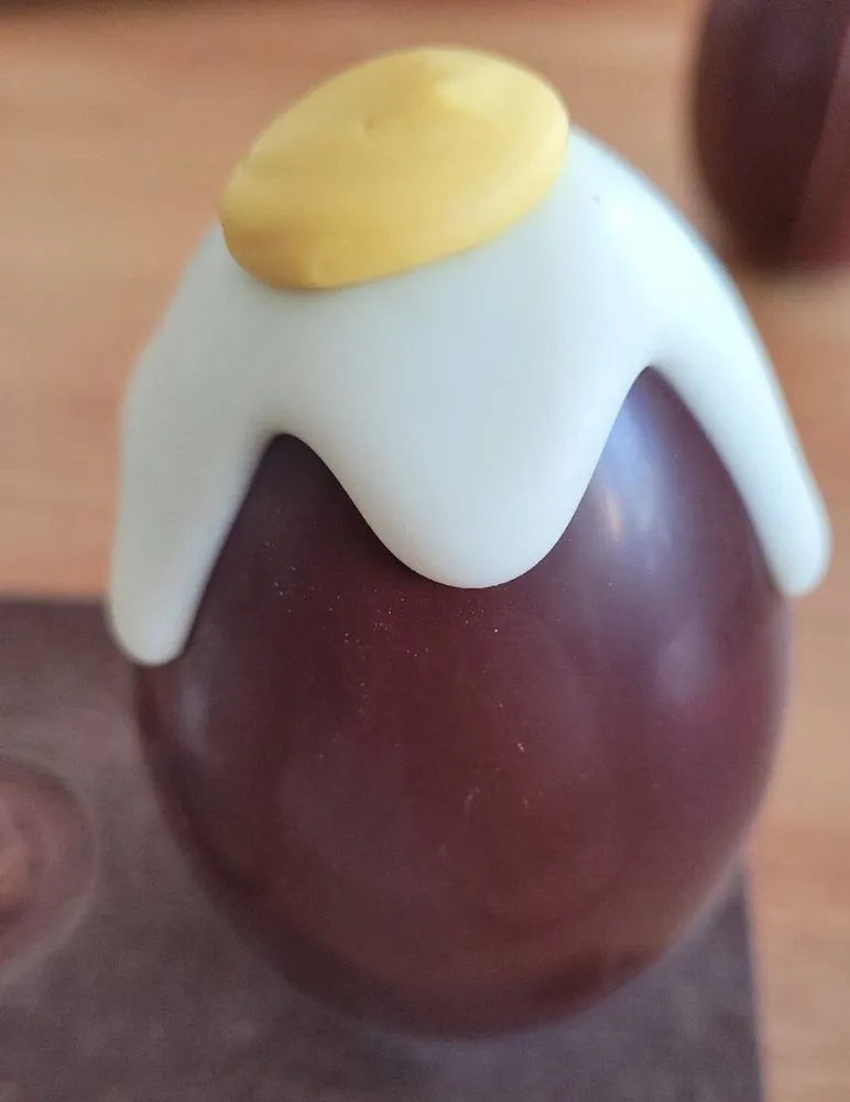 Duo d'œuf au chocolat