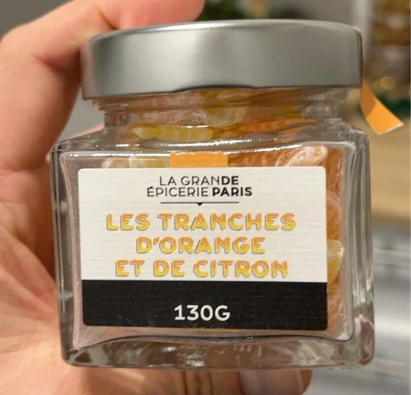 Tranches d’orange et de citron