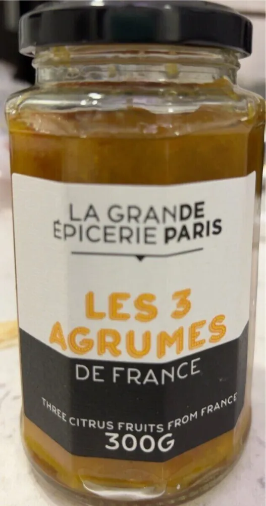 Les 3 agrumes confiture