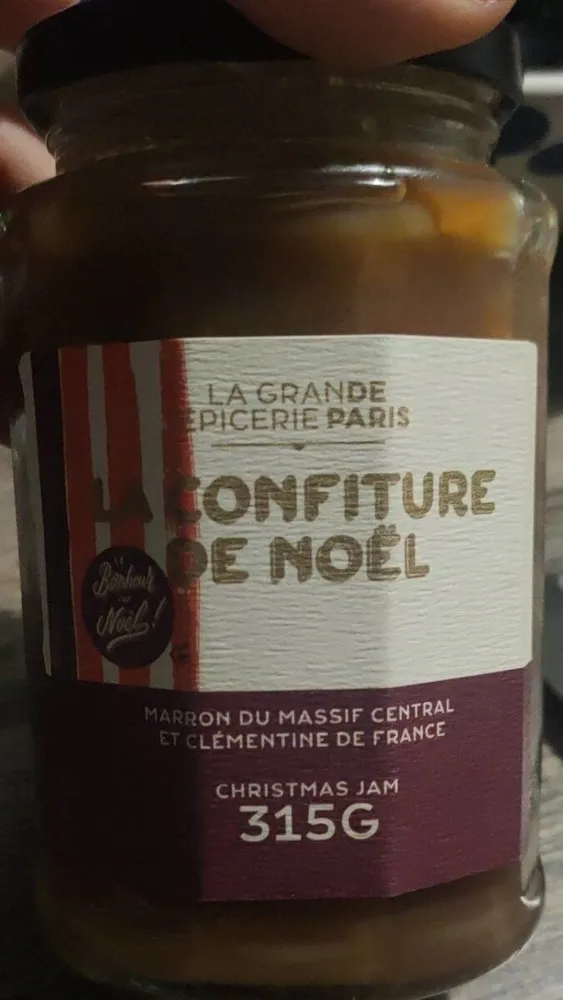La confiture de Noël
