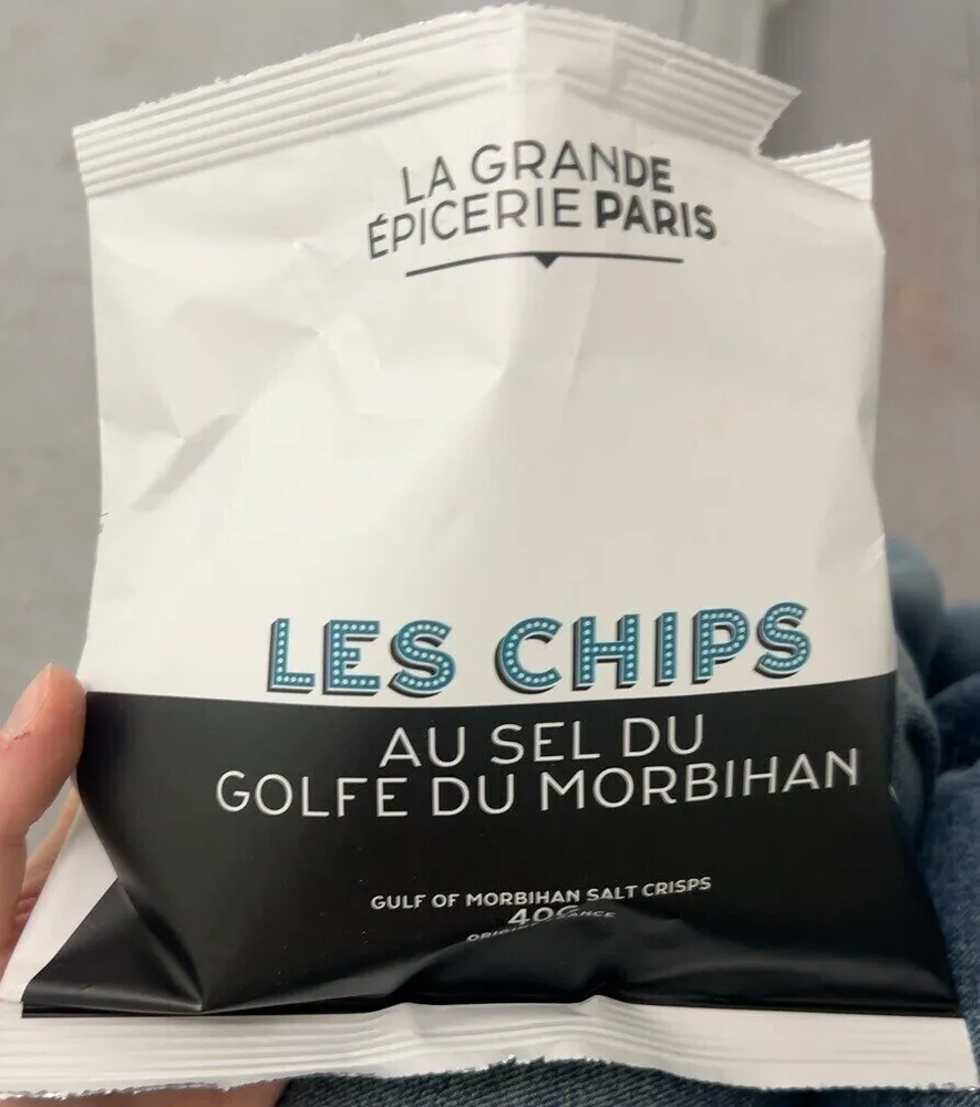 Chips au sel du golfe du Morbihan