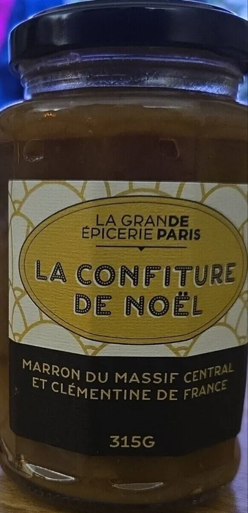 LA CONFITURE DE NOËL