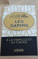 LES SAPINS À LA VANILLE ET AU CACAO