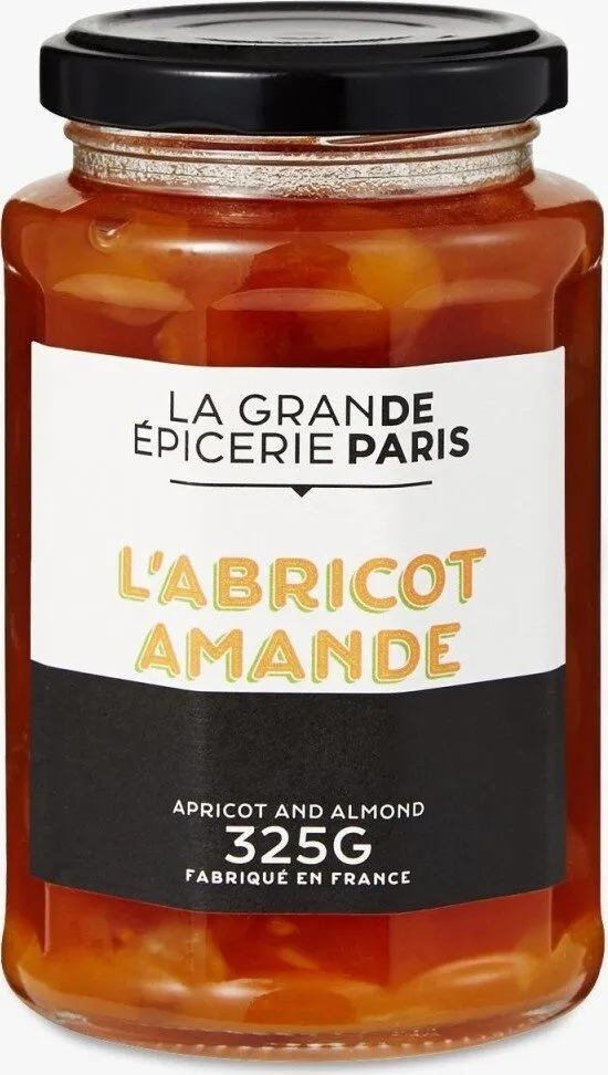 Confiture D'abricot Et Amandes Effilées