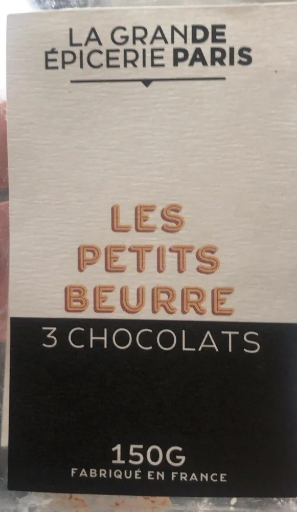 Les petits beurres 3 chocolats