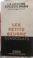 Les petits beurres 3 chocolats