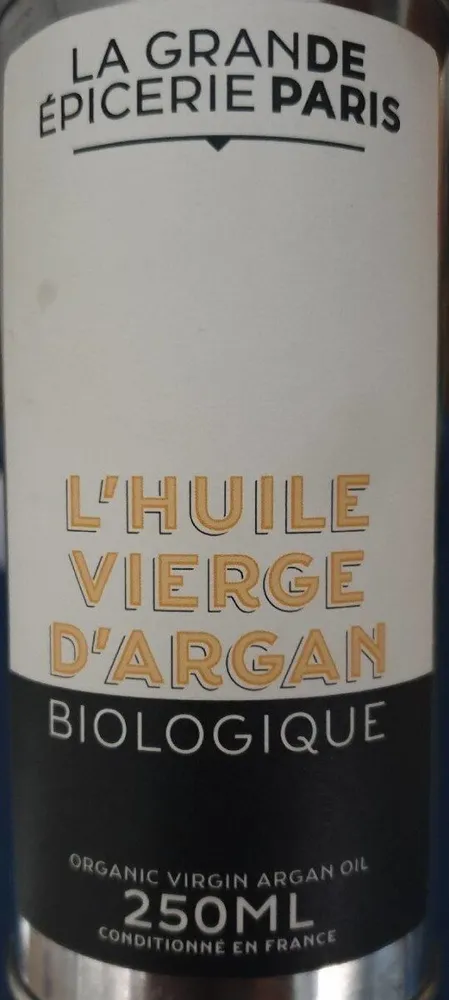 L'huile vierge d'argan biologique