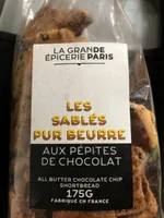 Sablés Pur Beurre Aux Pépites De Chocolat