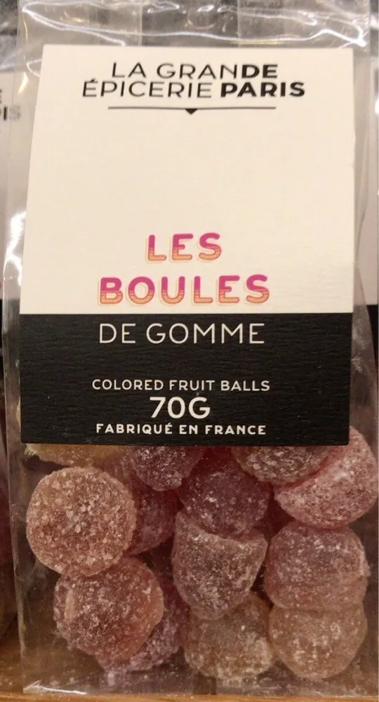 Les boules de gomme