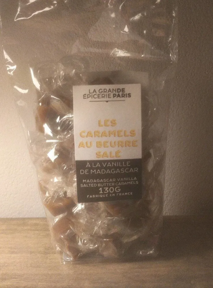 Les caramels au beurre salé, à la vanille de Madagascar