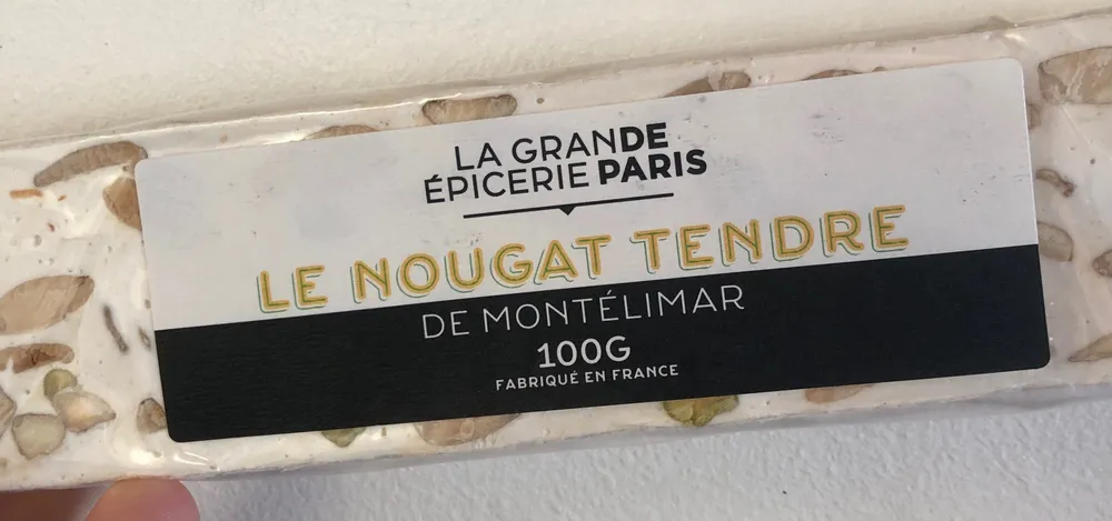 Le nougat tendre
