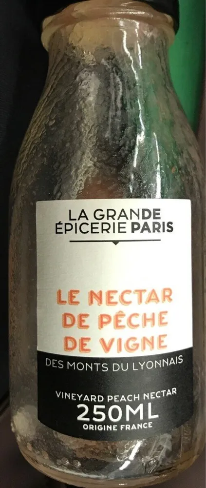 Nectar de peche de vigne