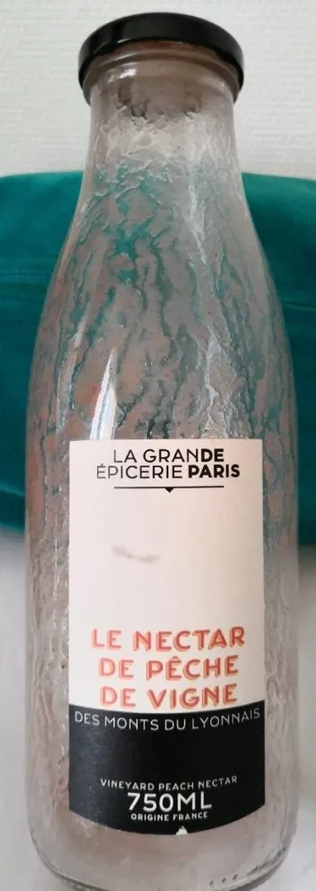 Le nectar de pêche de vigne des monts du lyonnais